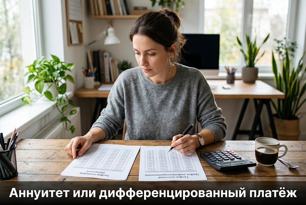 Аннуитетный или дифференцированный платеж: какой график кредита выбрать