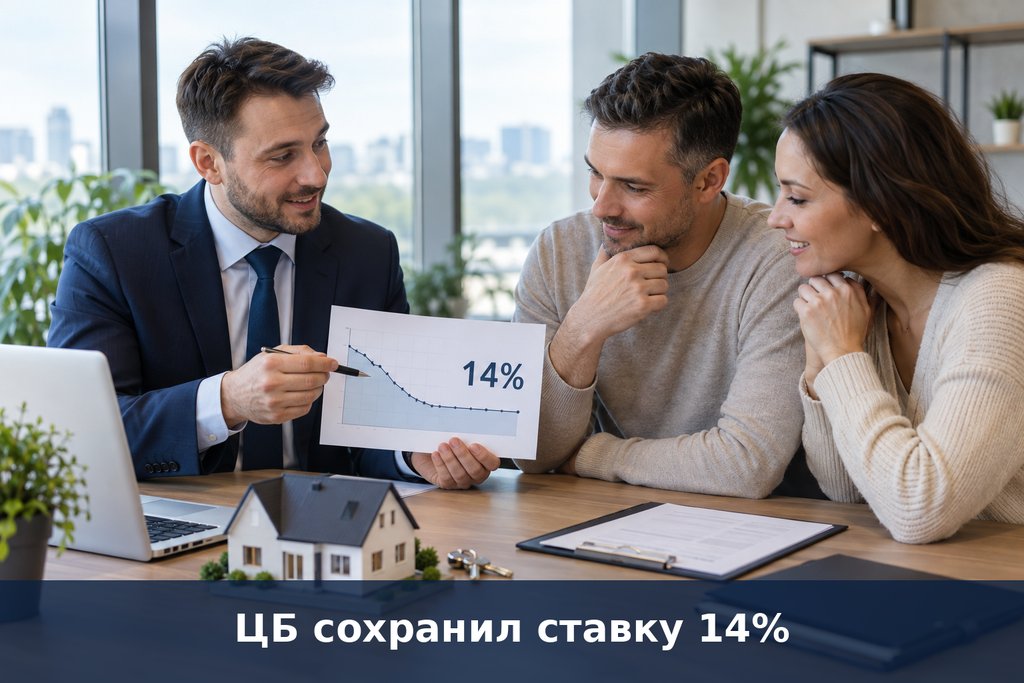 ЦБ оставил ставку 14%: как сентябрьское решение повлияет на кредиты и ипотеку