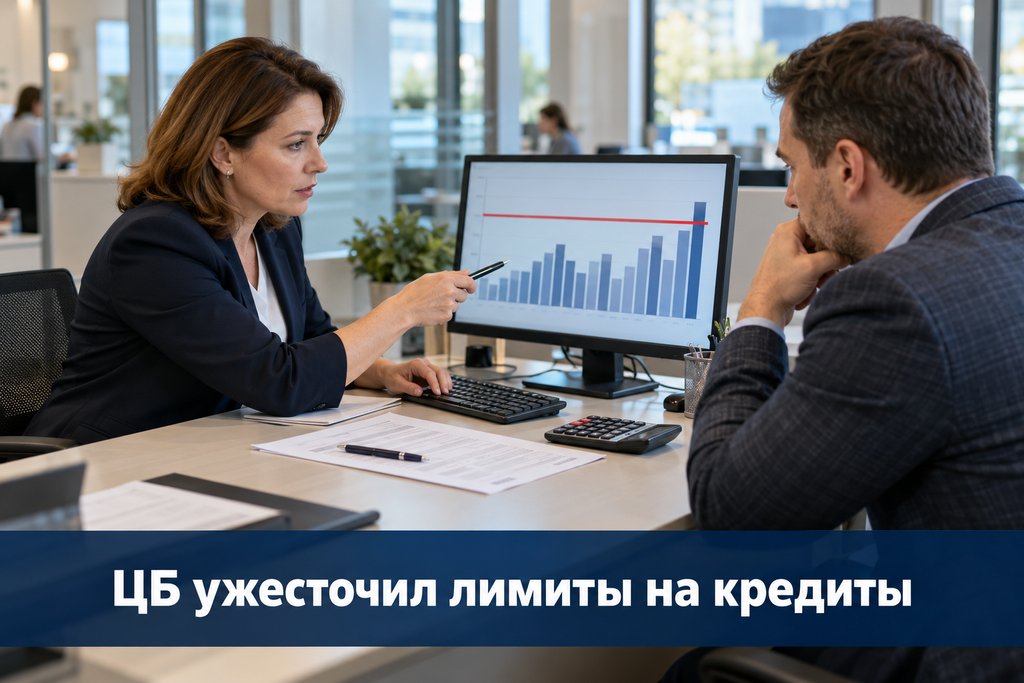 ЦБ ужесточил лимиты на кредиты: кому станет сложнее получить деньги с октября 2026 года