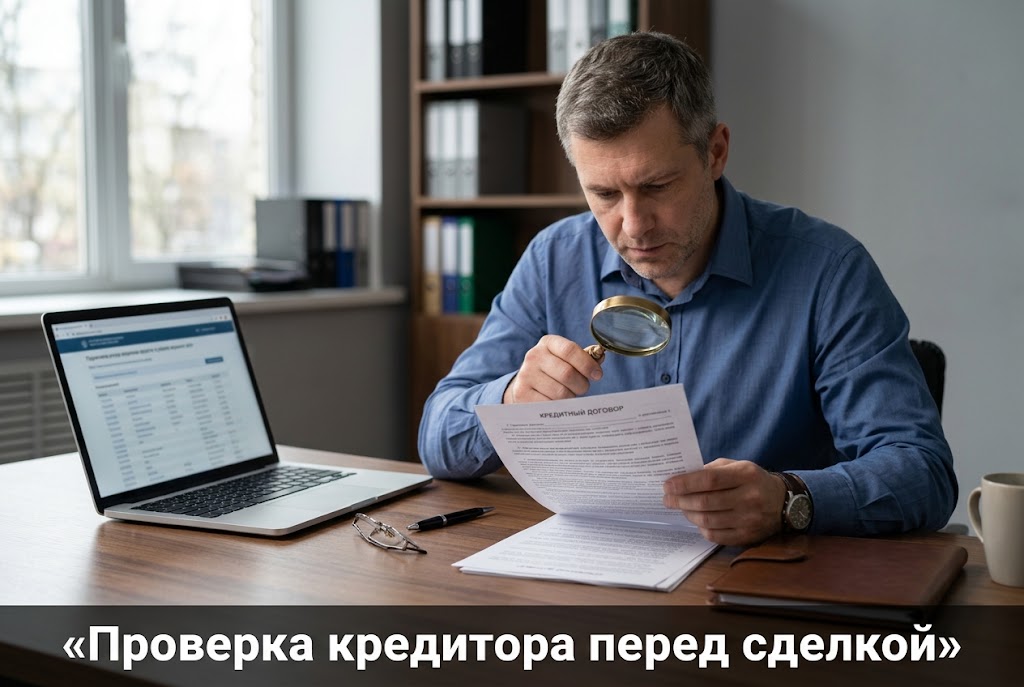 Как проверить кредитора перед оформлением кредита под залог недвижимости