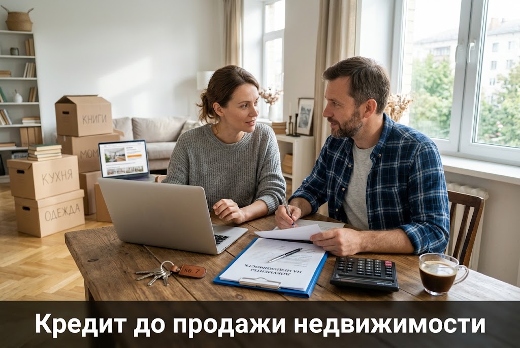 Кредит на период продажи недвижимости: как получить деньги до сделки