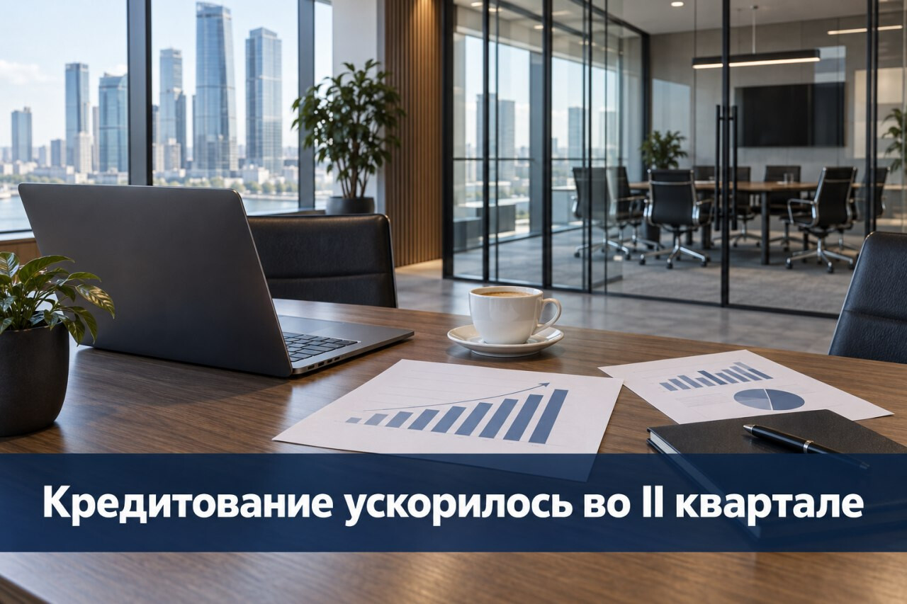 Кредитование ускорилось во II квартале 2026 года: вырос спрос бизнеса и населения