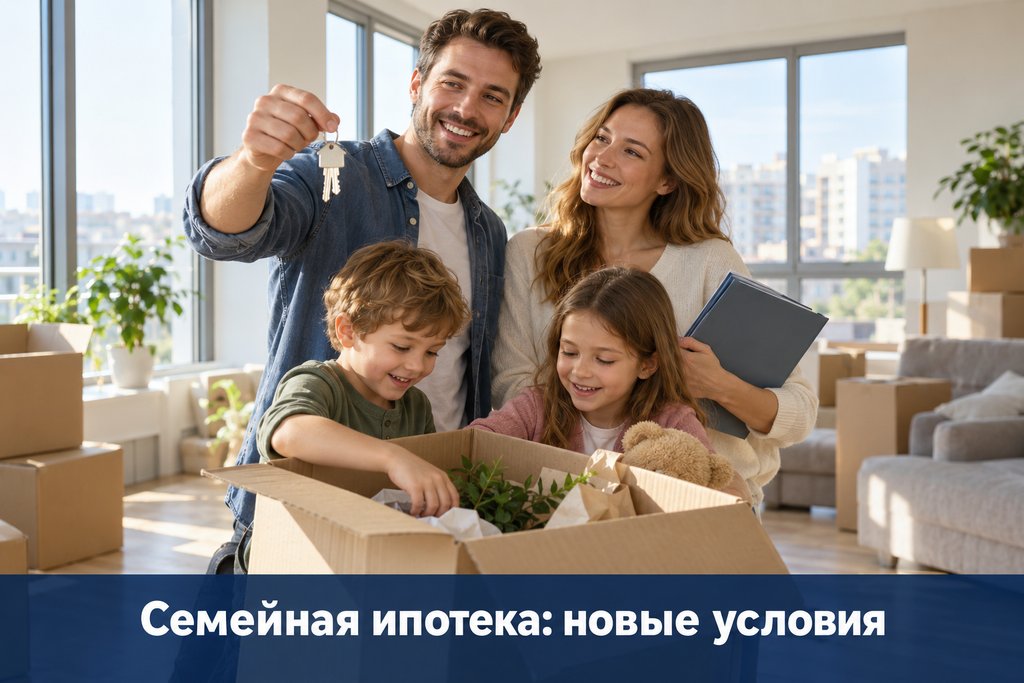 Семейная ипотека с октября 2026 года: кому покупка жилья обойдется дешевле