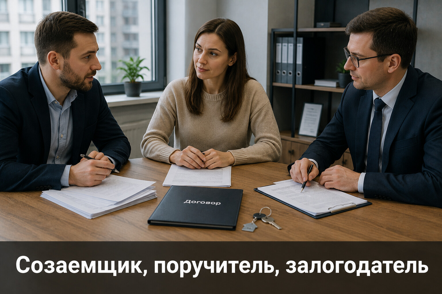 Созаемщик, поручитель и залогодатель: кто за что отвечает по кредиту