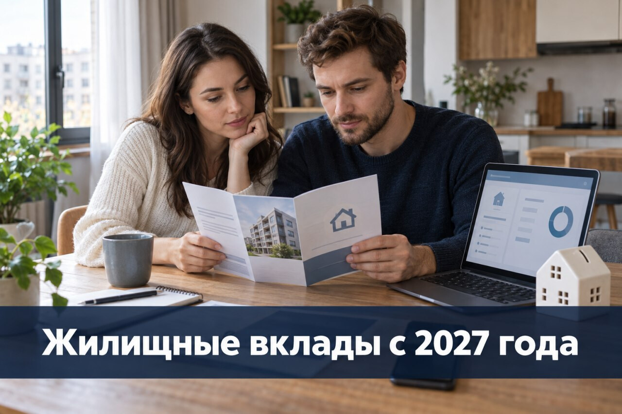 Жилищные вклады с 2027 года: как будет работать новый способ накопления на жилье
